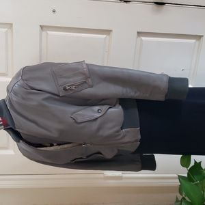 Genuine Vintage Leather Bomber